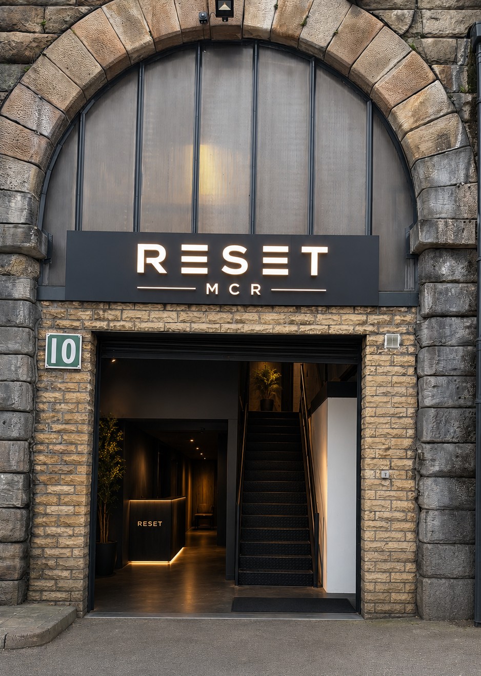RESET MCR storefront at Unit 10, Waterloo Court, Stalybridge